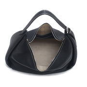 Black Pebbled Faux Leather Soft Hobo Shoulder Bag, Bulk Wholesale for Fashion Retail Brands