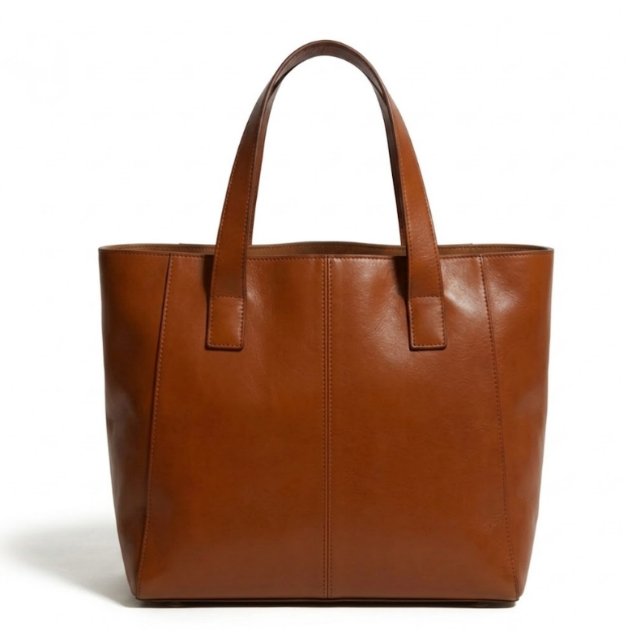 'Legacy' Essential Tote | Full-Grain Vegetable Tanned Leather | Professional Minimalist Work-to-Weekend Carryall